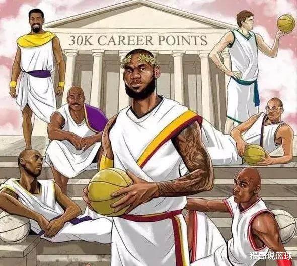 「凯文·杜兰特」NBA现役谁还能砍30000分?库里概率只有一颗星,杜兰特概率下滑到第2名!