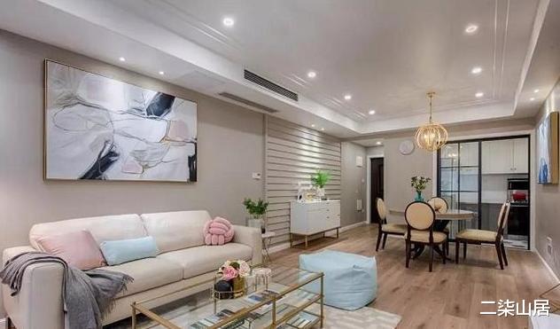 粉色|参观闺蜜120㎡新房，装修完工只用13万，这才是正常的装修，晒晒！