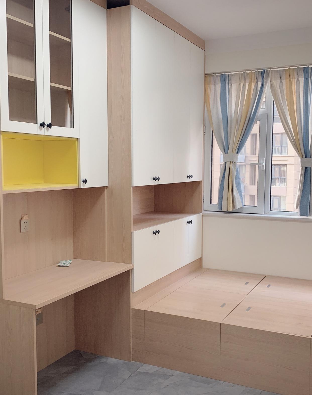 『』辛苦半年装修完工，效果很满意，尤其是电视墙，很期待入住，晒晒