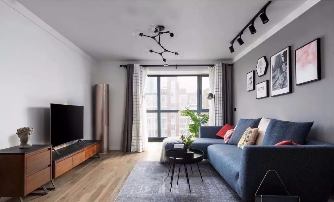 |89㎡现代北欧风，清新素雅的色彩，简约却很有格调！让人一眼就喜欢