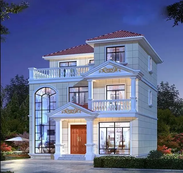 @艺高人胆大,屋顶游泳都不怕!5款三层别墅设计让人赞叹不已