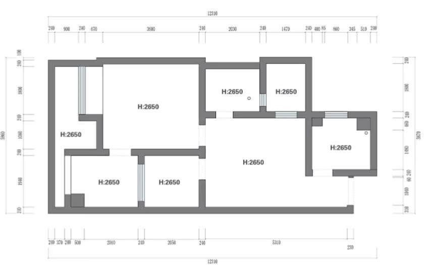 设计师|化零为整重新划分空间，52㎡小户型变身舒适实用小两居，真心不错