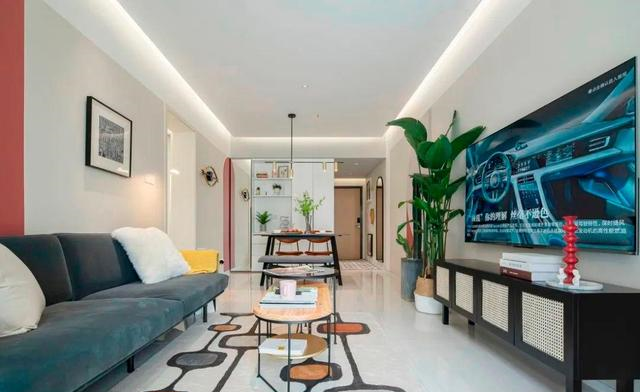 |接地气的北欧风格，105㎡只花8万全搞定，毕业照人见人爱！