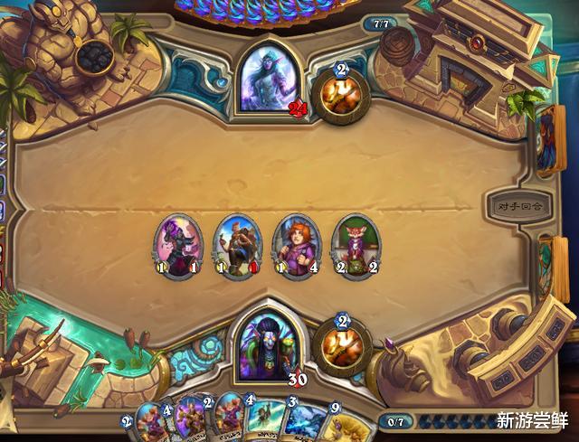 炉石传说|炉石传说：牧师转行玩快攻？全员44场面拉满，隔壁T7馋哭了