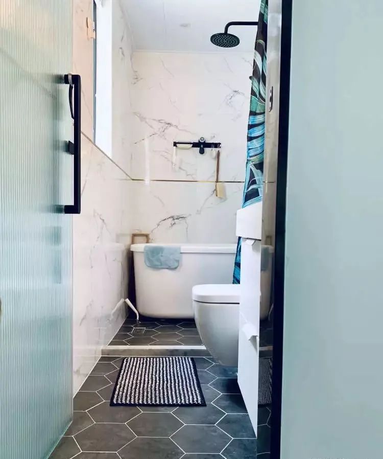 『』28㎡宜家北欧风单身公寓，留白+落地窗设计，让小家宽敞又明亮！