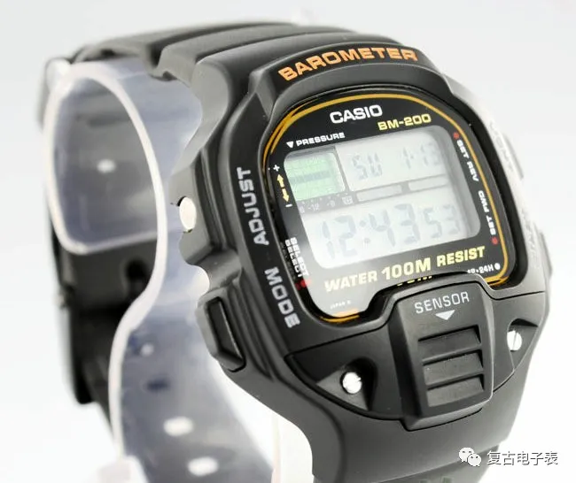 卡西欧|卡西欧另类的压力传感器“杰森面具”——CASIO BM200