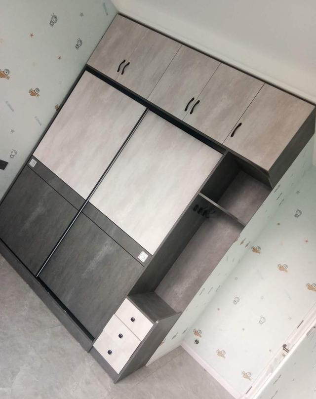 榻榻米|新房硬装完工,全屋定制柜子超实用,装修费花了15万还不包人工