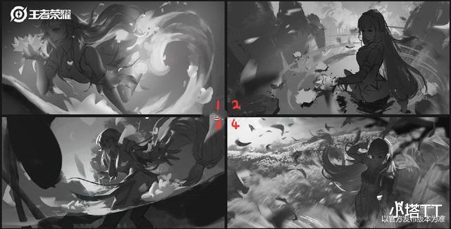 【王者荣耀】王者荣耀皮肤设计稿，木兰选择最多，玩家：废稿可以做成星元！