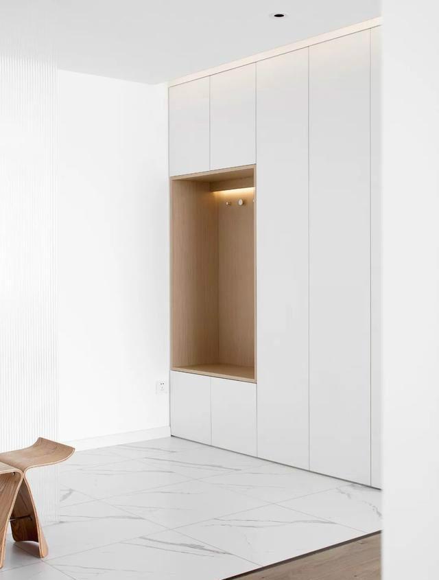 @135㎡婚房,4居改3居,交互式客餐厅,果然越简单越耐看