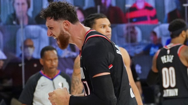 山东鲁能|狂轰103+29+18！开拓者四巨头一战淘汰灰熊，湖人首轮对手终于定了