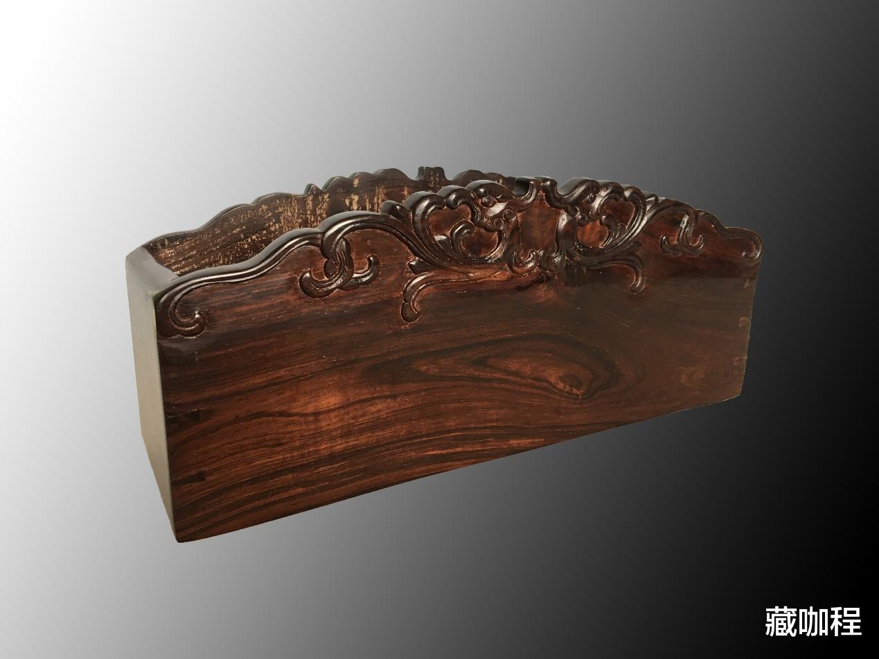 |油梨、糠梨共同打造，螭纹盒黄花梨是标本级