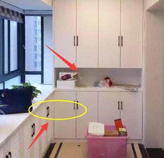 【】公公替我们装修的房子，看到入户鞋柜以后，以后要好好孝敬他