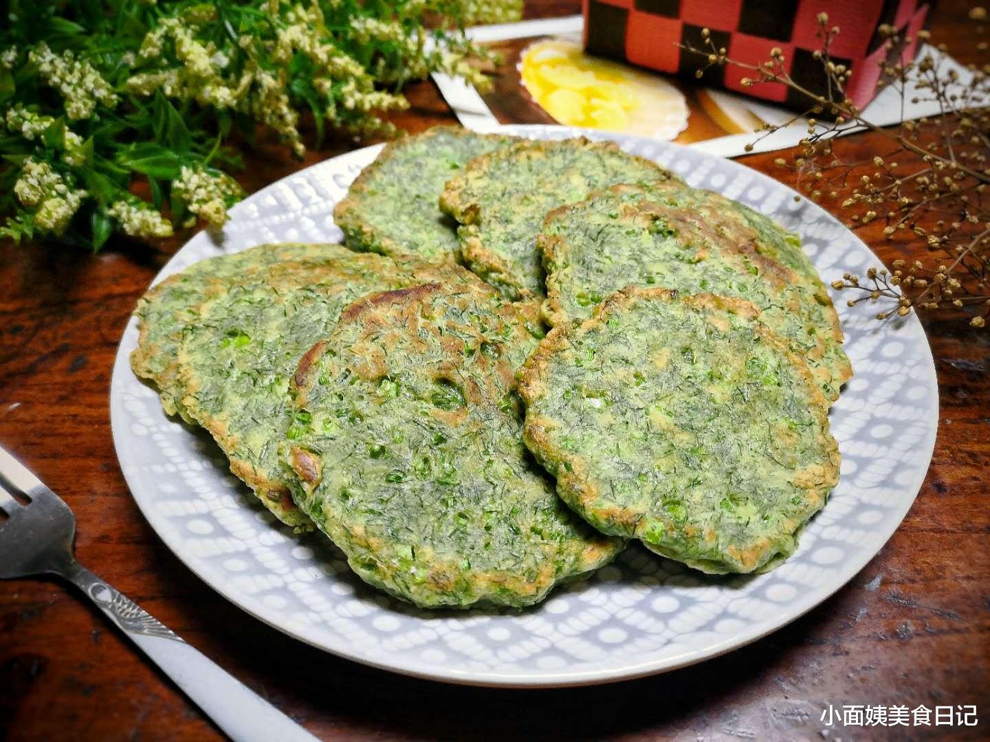 入伏|入伏后，这菜正当季，做成早餐饼，女儿爱吃不挑食，身体棒棒滴！