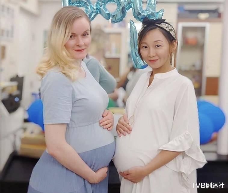 恭喜！39歲前TVB人氣女星懷孕八個月即將臨盆，挺大肚到澳洲待產-圖2