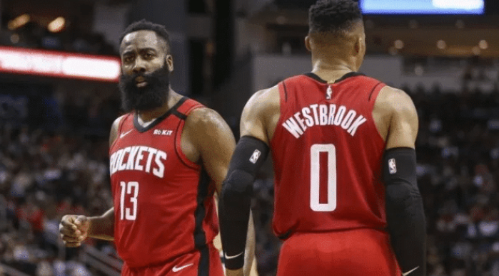 快船队■浓眉要联手哈登威少?火箭王朝要来了,这3巨头阵容轻松夺冠