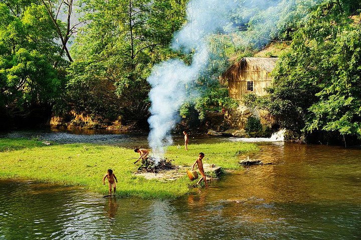 坝美村|藏在水洞里的古村，隐世700多年才被发现，真正的“世外桃源”地