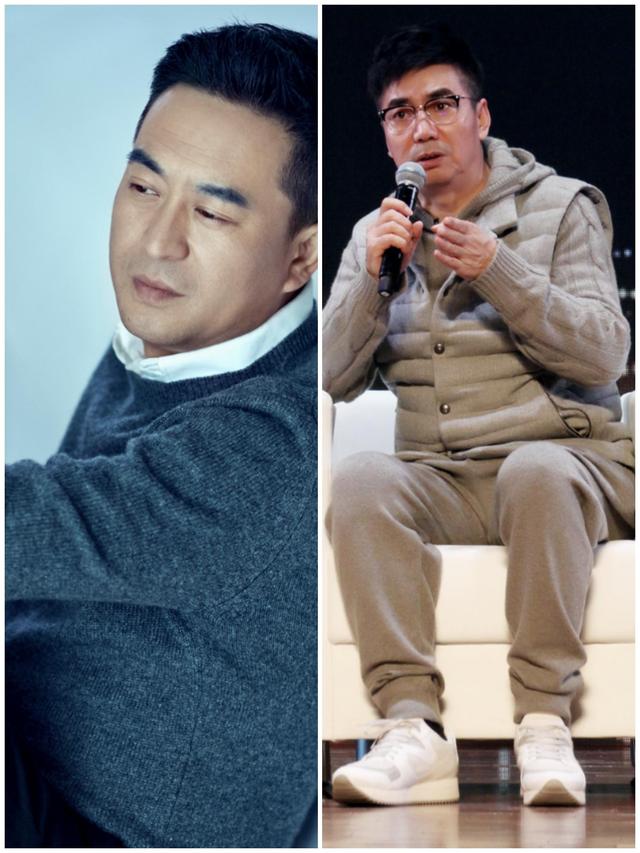 穿衣搭配|于谦小10岁老婆罕见现身！跟老公穿同款衣服，短发素颜略显发福