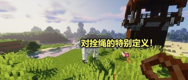 「典韦」我的世界：如果能拴住小白，你会对它做什么？大胆的想法突然产生
