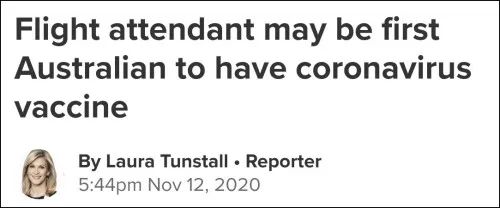 美国|澳籍空姐接种中国疫苗后回国，卫生官员的反应很有趣