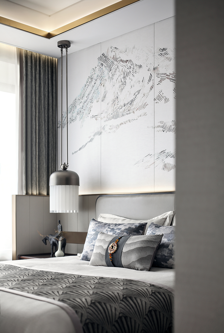 |简洁+新中式，超美的东方设计！