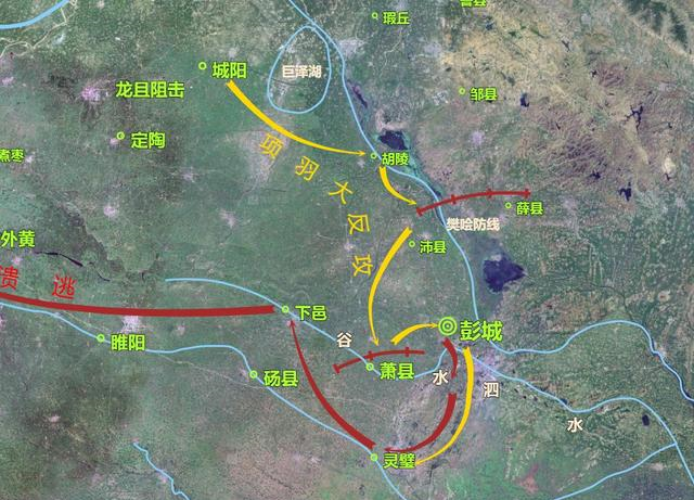 [韩信]彭城之战，56万联军惨遭项羽屠杀，兵仙韩信在干啥？