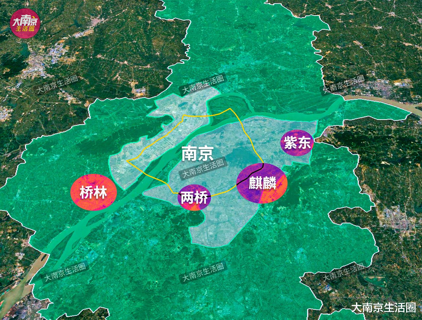 大南京生活圈|南京4大潜力新城在哪？