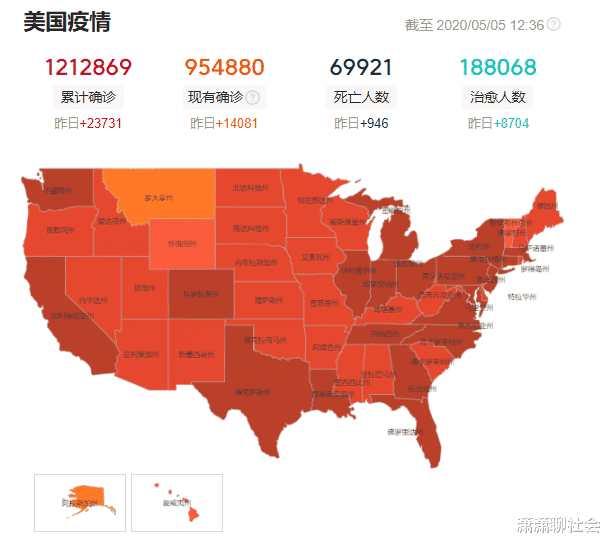 [美国]惨烈！截至5月5日21时，美国迎来六大噩耗，彻底崩盘！