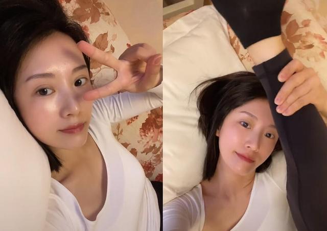 李念|李念大秀长腿,紧身健美裤粘头屑不像富太太,还是十年前那个海藻