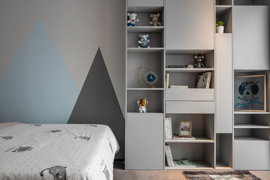 「」暖灰，安静、平和，追求空间独特气质 设计打造释放自我的空间