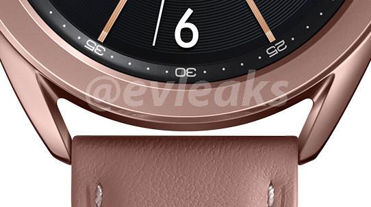 苏宁|三星Watch 3古铜色版本或叫迷雾金 产品真机局部亮相