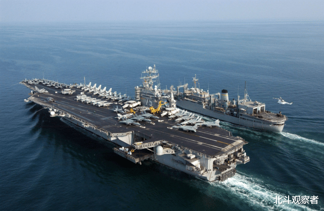 军事演习|战力是山东舰的6倍,世界最强航母正式亮相,为何美国一筹莫展?