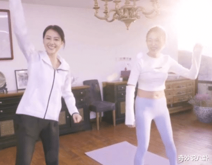 高圆圆|高圆圆健身照曝光，紧身裤衬托好身材，网友：女神好美