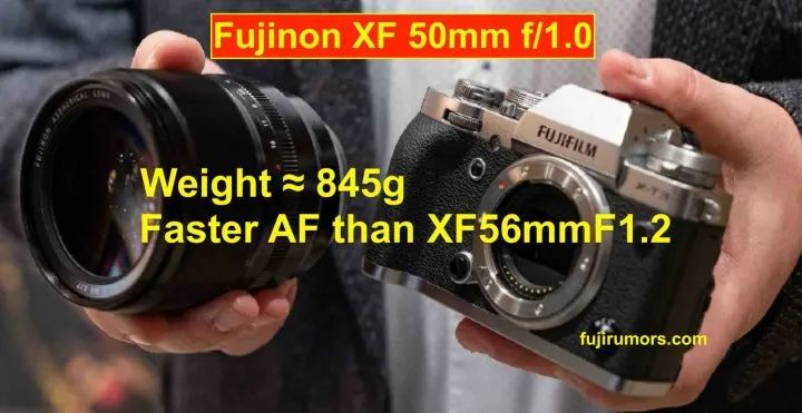 客服|1499美元！富士将在9月3日发布XF 50mm F1.0