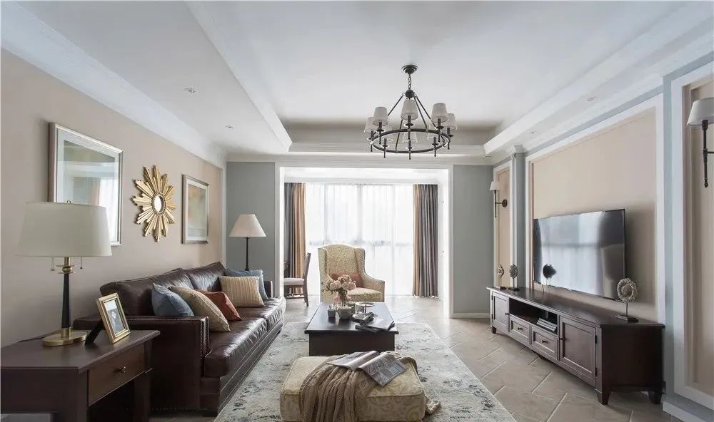 @125㎡浪漫美式风格装修，造就撩人心底的优雅生活！