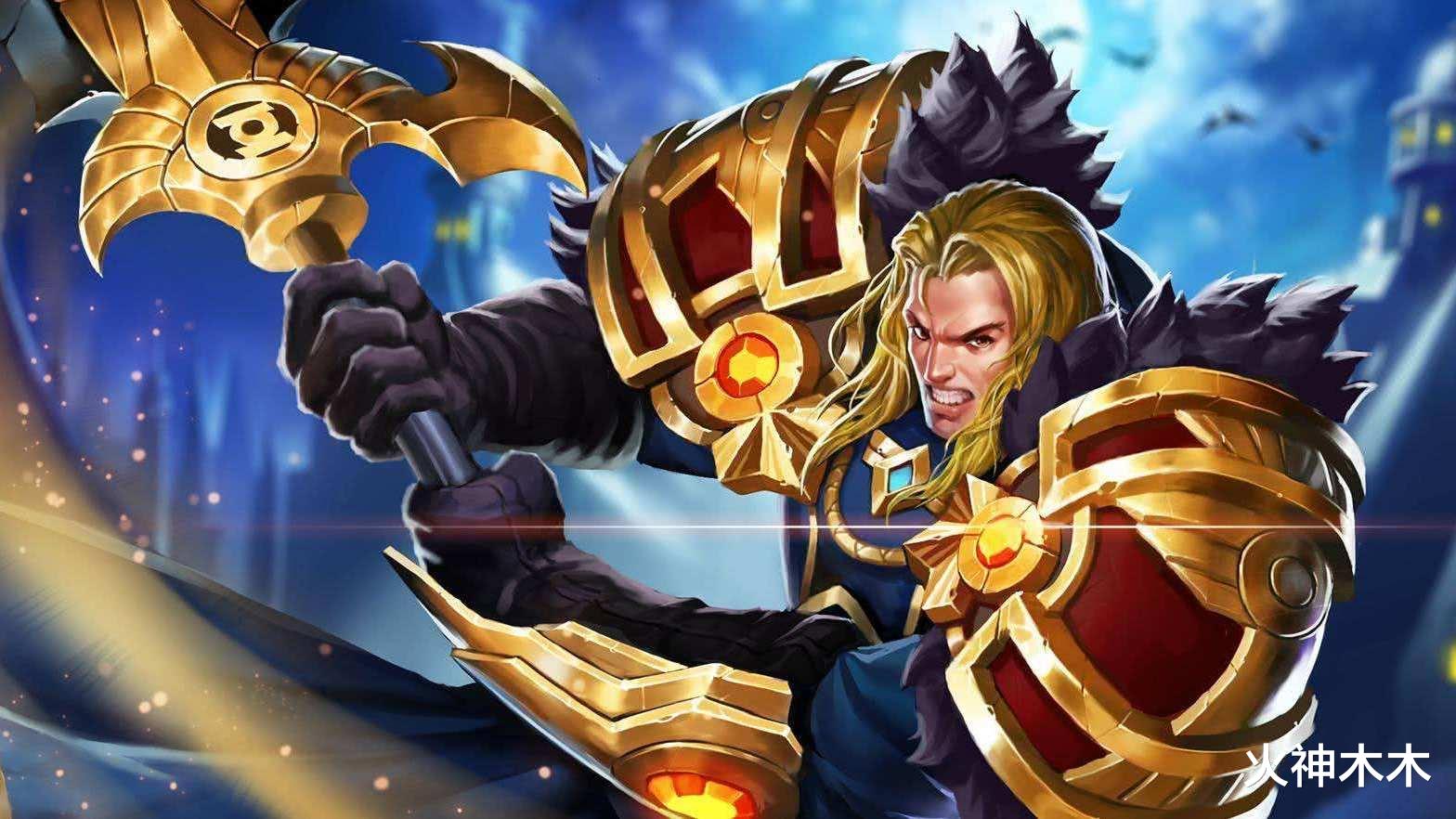 白起|S21赛季上分最稳的3个坦克，榜首人见人怕，1级就能轻松一打三