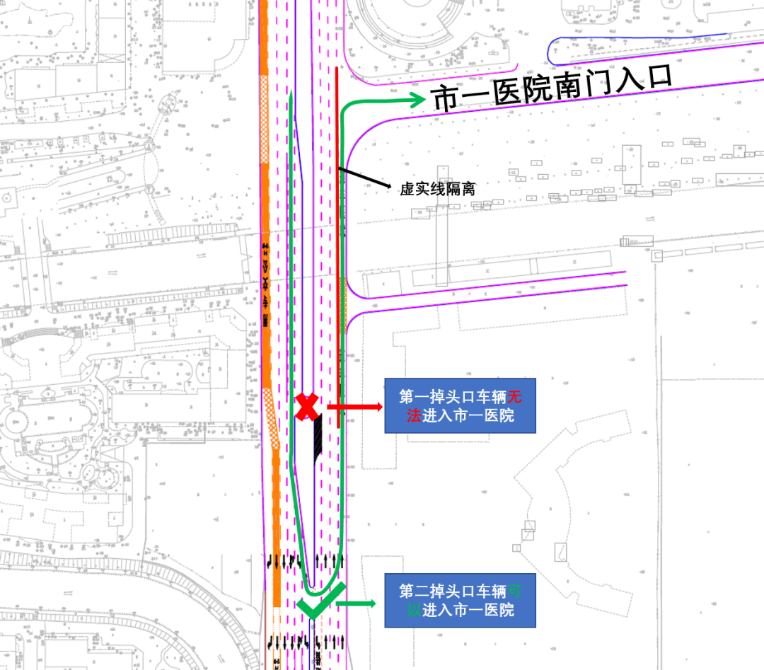 禅城发布 车主快看!禅城第一个可以“借道左转”的路口来啦