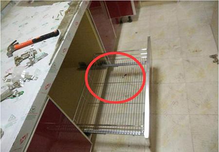 ▲听妈妈的话装橱柜，没想到入住后越用越方便，很感激老妈支的招！