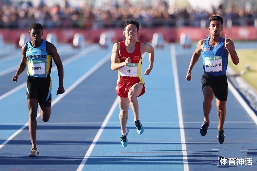 「苏炳添」又诞生一中国“飞人”？百米天才超越苏炳添，19岁已是魔鬼筋肉人