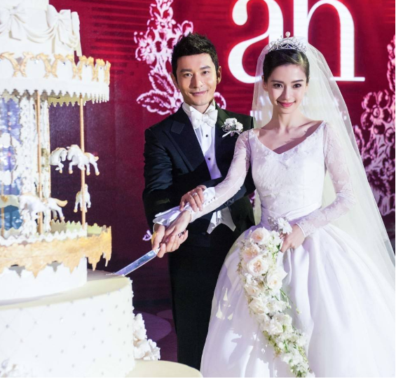 「黄磊」黄晓明苦恋了她4年, 她却大肚嫁百亿富豪, 如今连个婚礼都没有