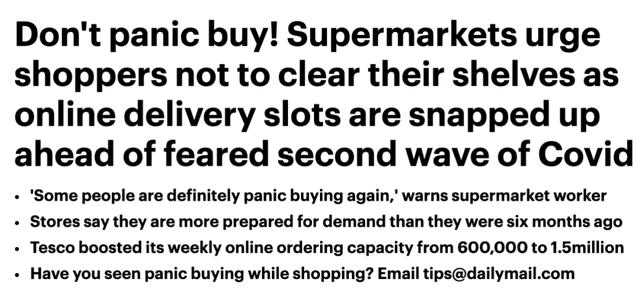 吉利汽车|警惕！全球多地出现新冠疫情第二波，超市再次被抢空...