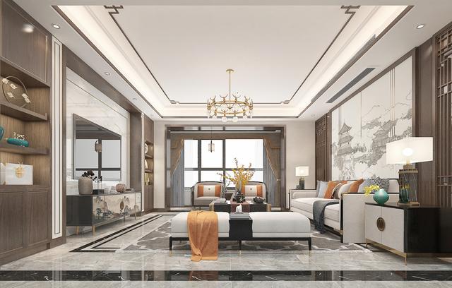 |从未见过这么温文尔雅装修，看完她家254平中式风，算是长见识了