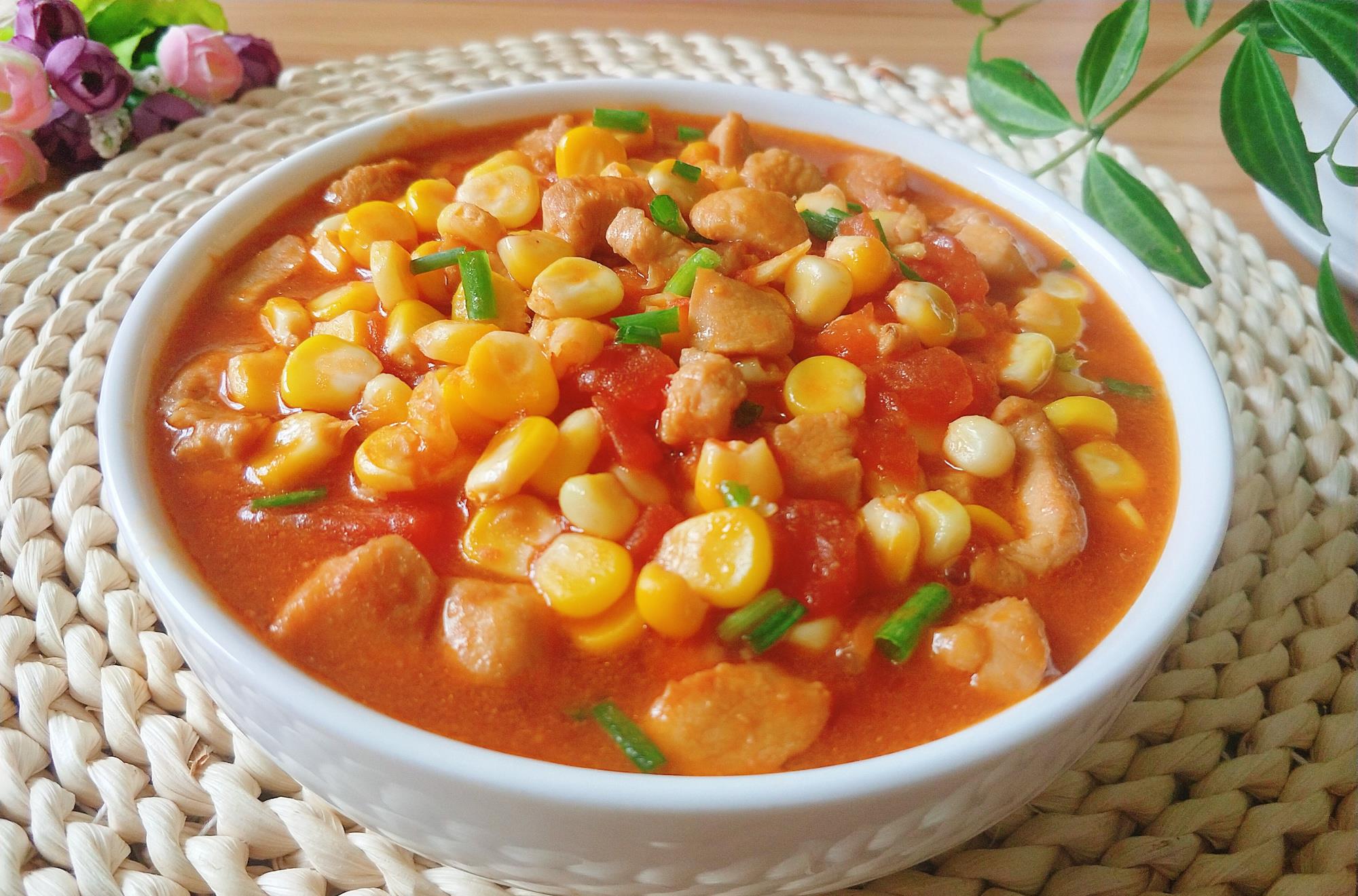 玉米@减肥期间常吃的一道荤菜，酸甜饱腹，低脂低卡，瘦身也不亏待自己