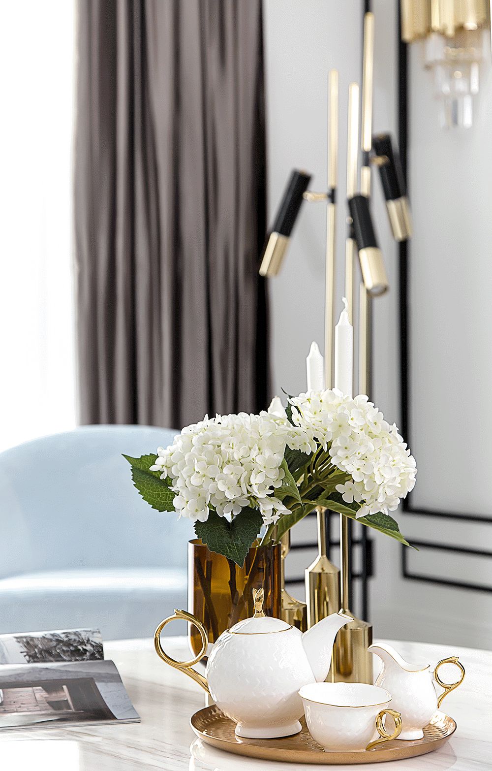 |轻奢风格设计,这样超时髦!