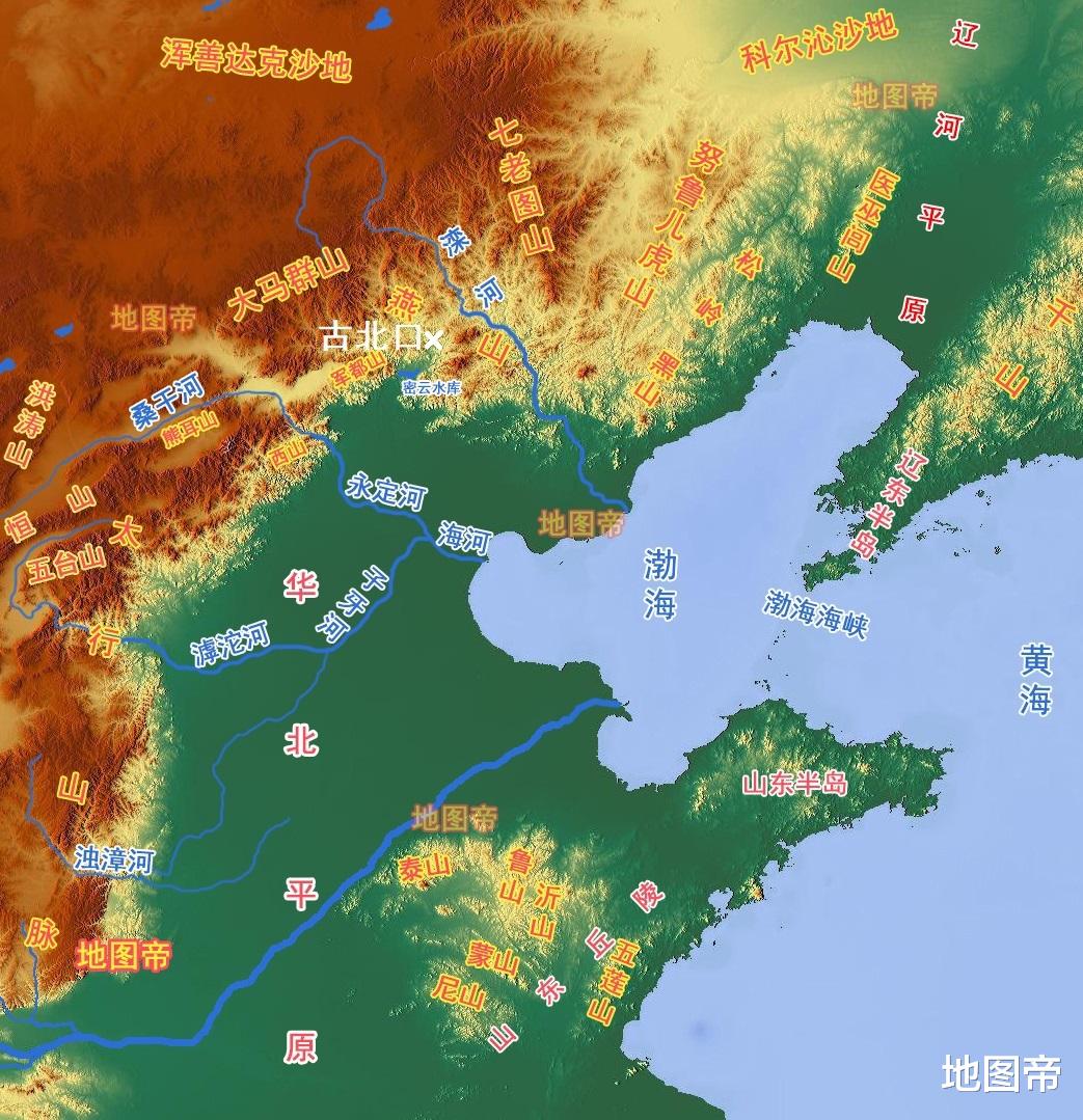 金朝|守幽州必守古北口？看地图就一目了然