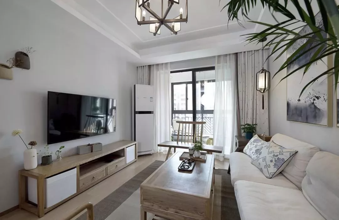 ：新中式风的客厅，带来独特的儒雅感，邻居来了都还不想走了