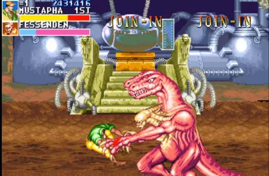 恐龙快打|街机恐龙快打和侏罗纪世界2大有联系，未来的3代必然延续街机故事