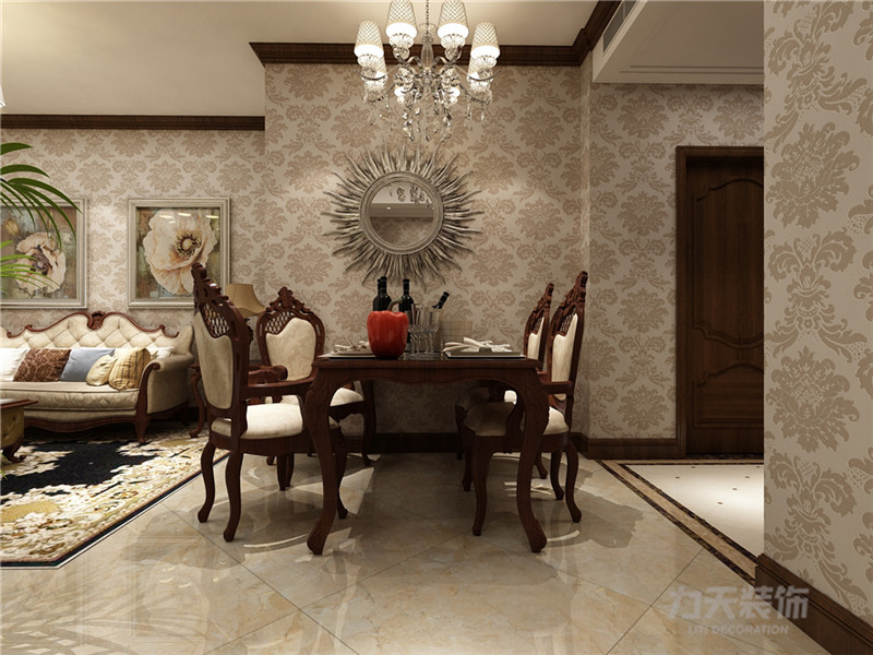 |90平米装修案例！美式装修风格样板房，这效果超美，大气上档次