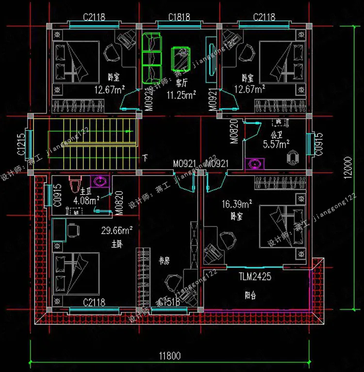 「」3款二层农村小别墅，款款带车库，统统只要28万