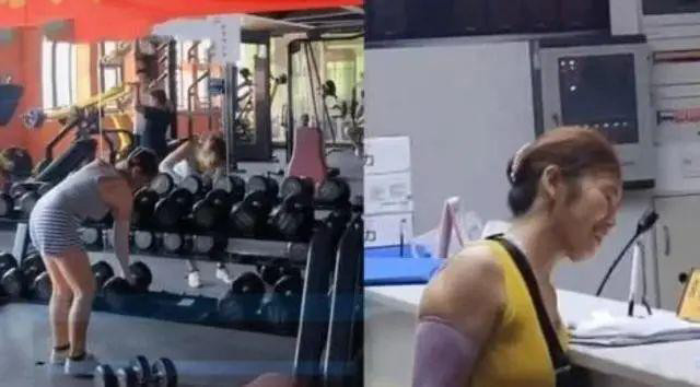 健身|最强扫地僧？保洁阿姨在健身房做了3年，意外练出“麒麟臂”！