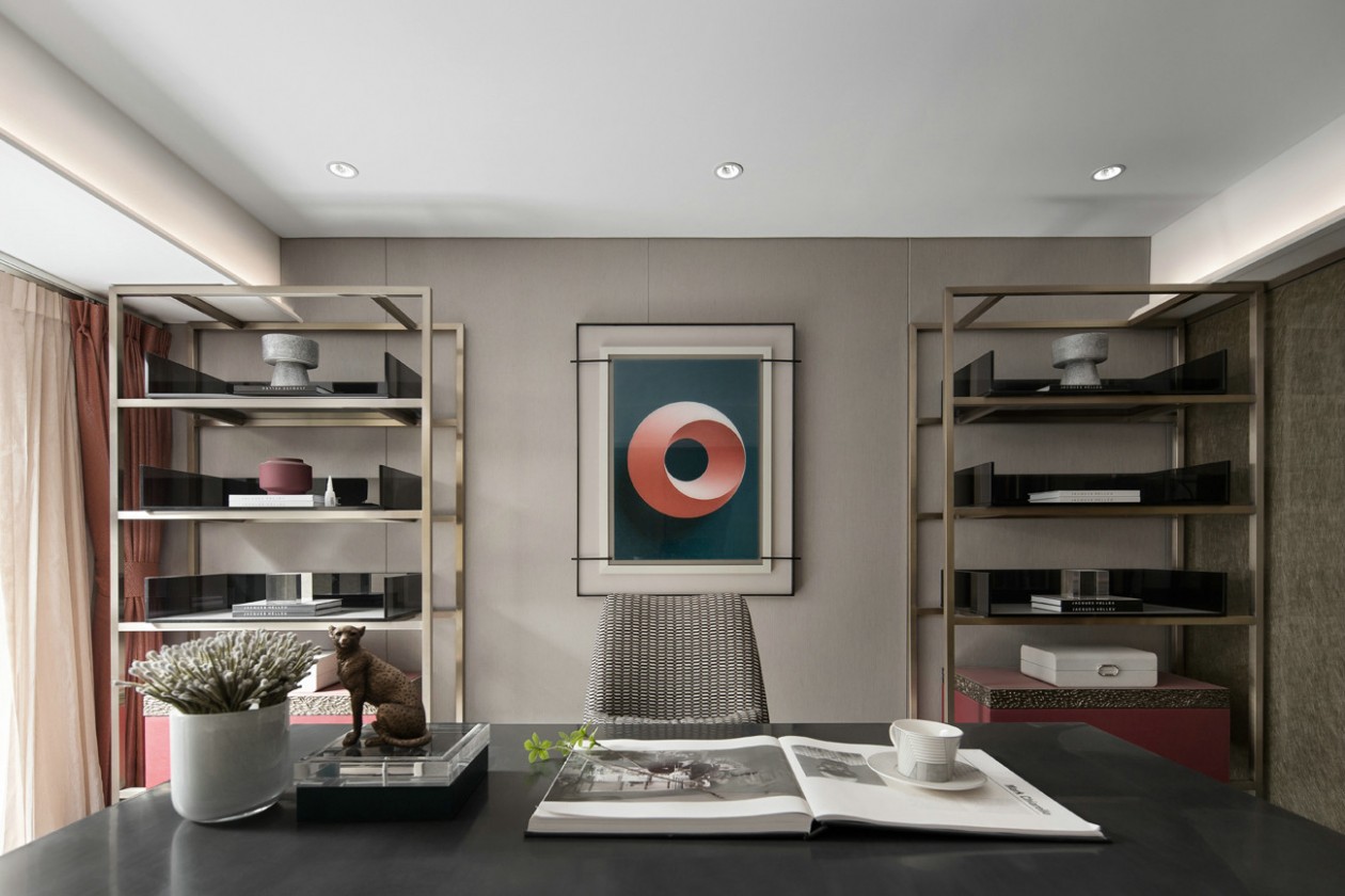 漓江@420㎡兴进漓江壹号样板房，设计有物，豪宅下的一隅静宁！